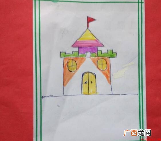我的幼儿园简笔画怎么画