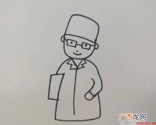 医生简单画怎么画