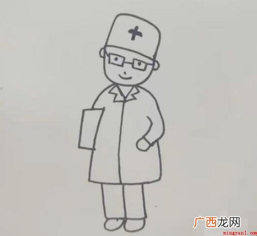 医生简单画怎么画