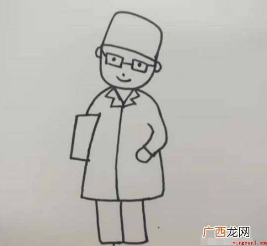 医生简单画怎么画