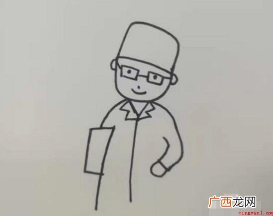 医生简单画怎么画