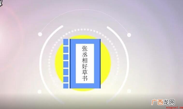 《张丞相好草书》文言文翻译是什么