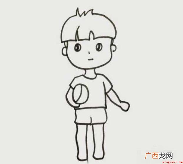 波妞和宗介简笔画怎么画