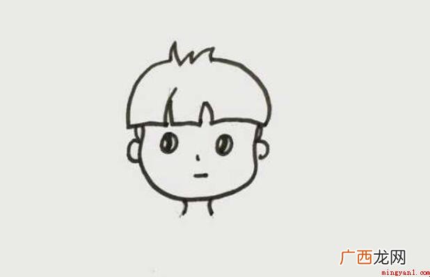 波妞和宗介简笔画怎么画