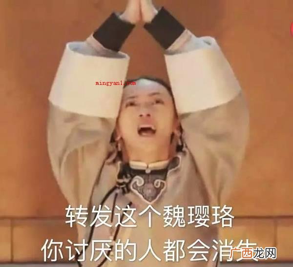转发这一魏璎珞表情包图片全集 Get到演艺圈 “转发这个魏璎珞”意思出处含义介绍是什么梗