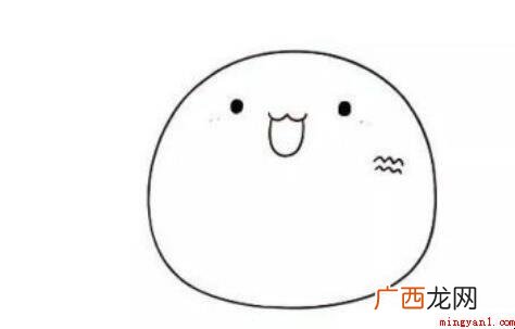 水瓶座简笔画怎么画
