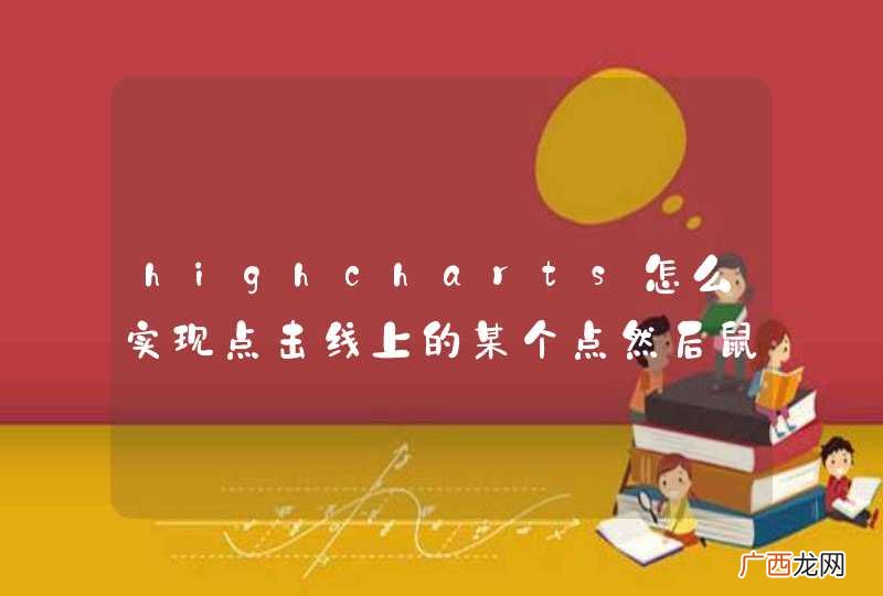 highcharts怎么实现点击线上的某个点然后鼠标移出图表区域那个点上的提示不消失？