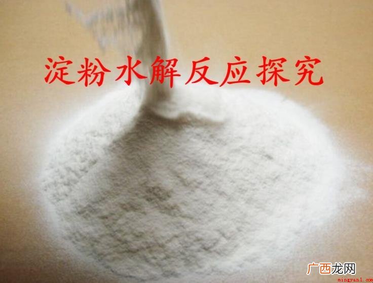 淀粉水解产物是什么