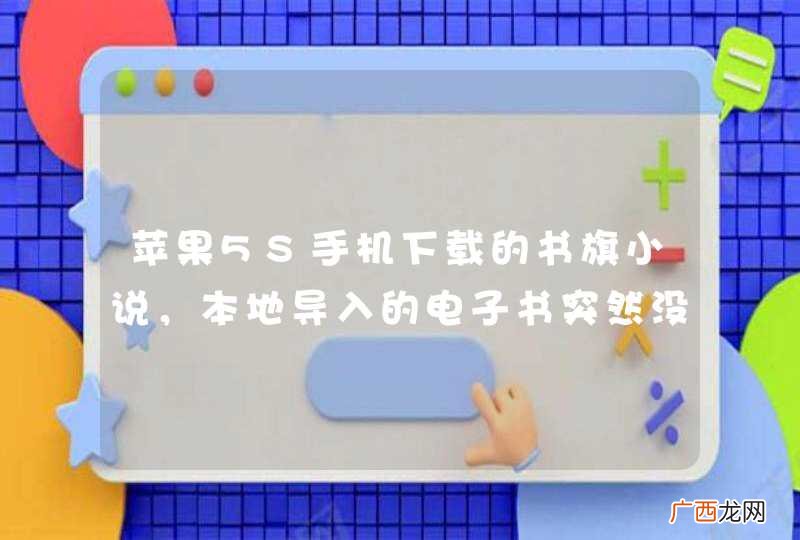 苹果5S手机下载的书旗小说，本地导入的电子书突然没有内容了怎么办？