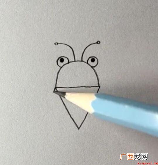 知了简笔画怎么画