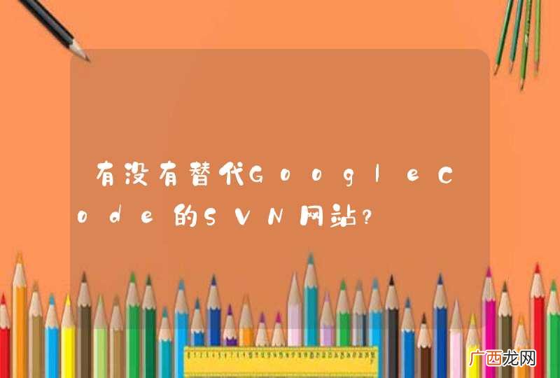有没有替代GoogleCode的SVN网站？