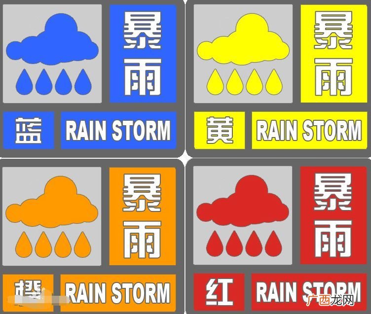 雨预警等级怎么分,暴雨等级预警信号是怎么划分的？