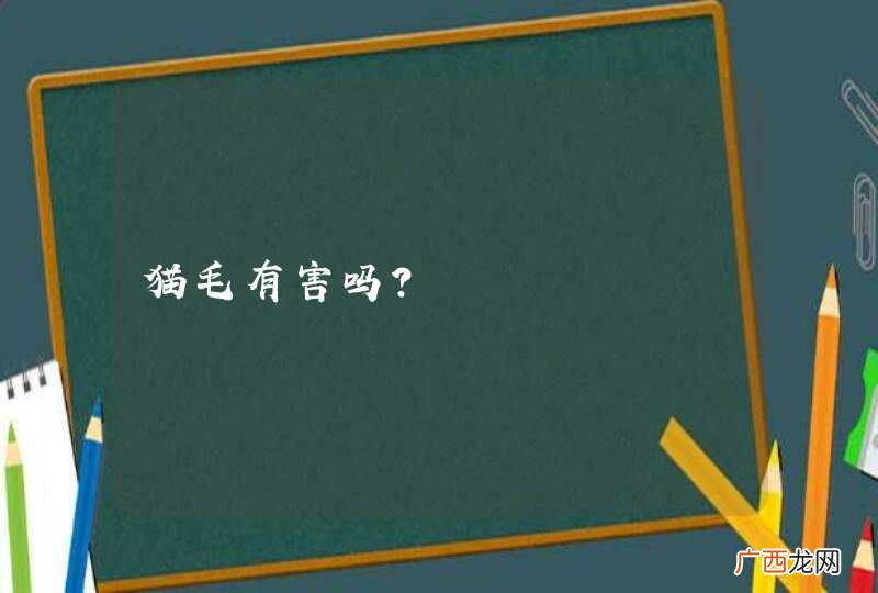 猫毛有害吗？