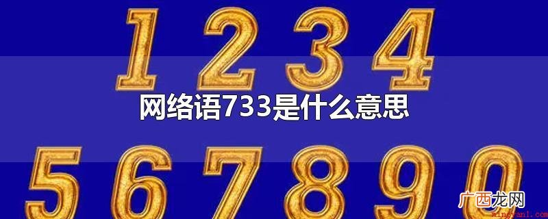 网络用语733指双方情投意合 网络语733是什么意思
