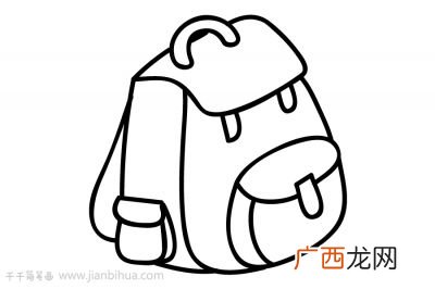 书包怎么画,书包儿童画？