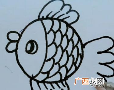 怎么画小鱼,简笔画大全，如何画条小鱼？