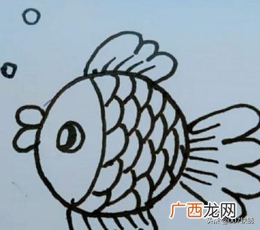 怎么画小鱼,简笔画大全，如何画条小鱼？