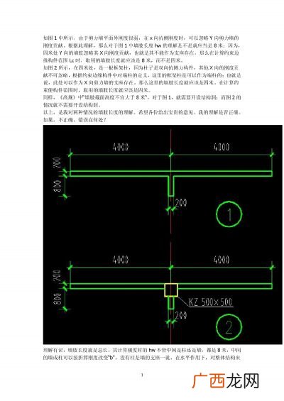 剪力墙墙肢长度是什么意思,钢筋图中1.2L代表什么？