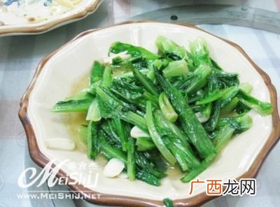 去做蒜茸油麦菜介绍,蒜蓉油麦菜的最好吃法？