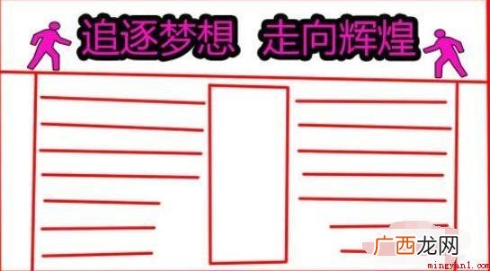 冲刺中考手抄报怎么画? 冲刺中考手抄报怎么画