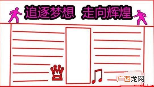 冲刺中考手抄报怎么画? 冲刺中考手抄报怎么画