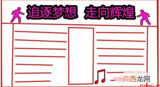冲刺中考手抄报怎么画? 冲刺中考手抄报怎么画