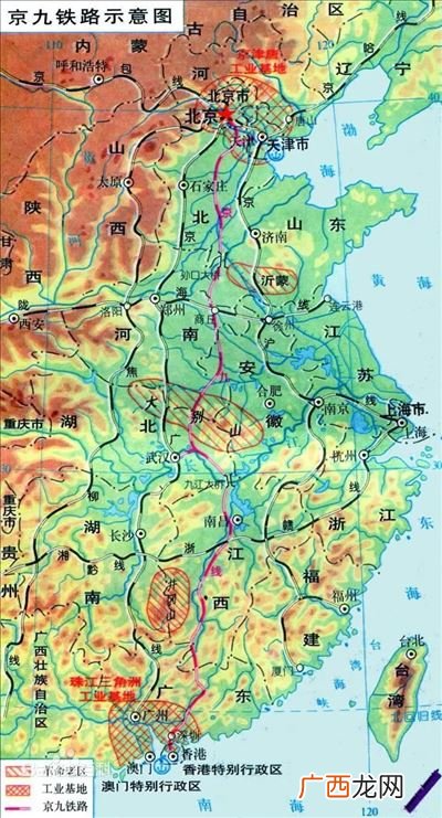 京九线经过哪些城市,京九线十大站名？