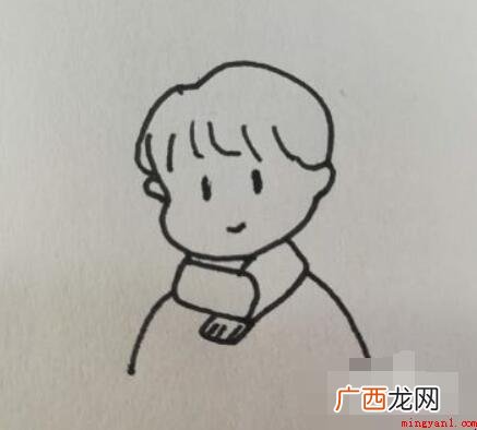 怎样用简笔画画一对小情侣