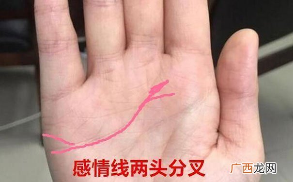 注定二婚的女人手相 女人右手感情线分叉2条代表什么
