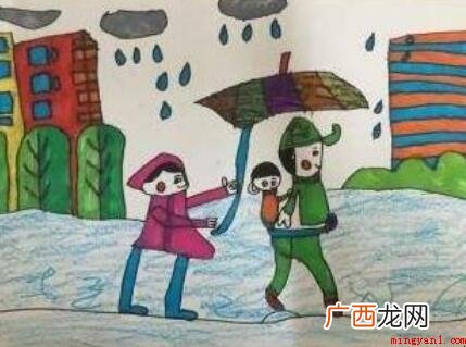 学雷锋的儿童画怎样画