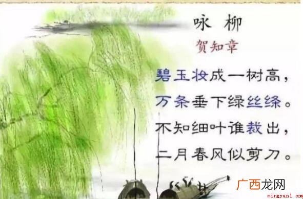碧玉妆成一树高里的一树是什么意思