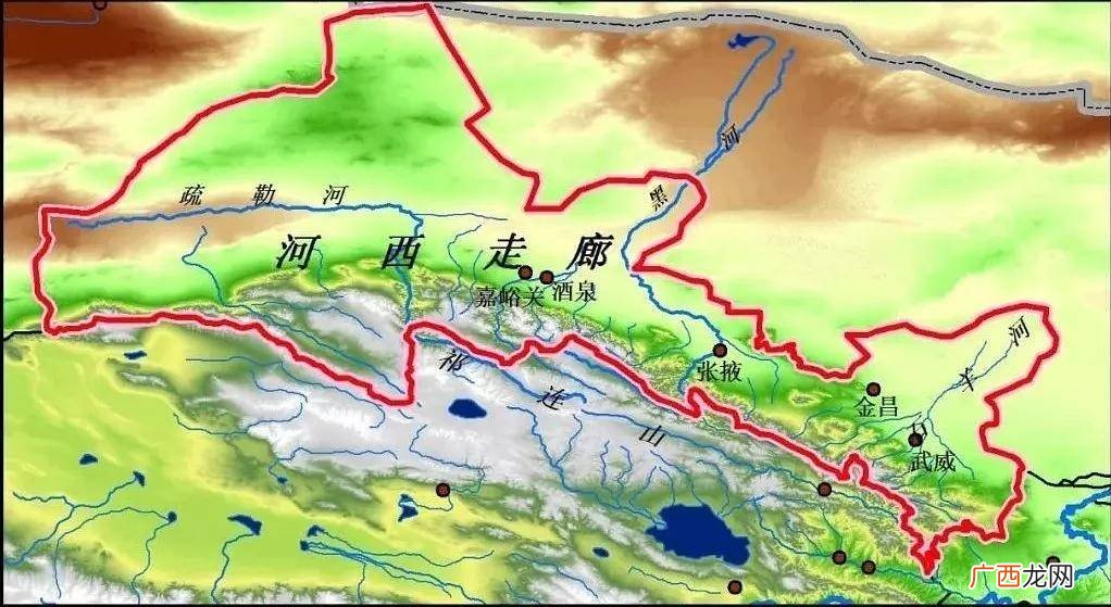 河西走廊在哪里,河西走廊,指的那条河,它主要是在中国的西边吗?走廊的起点在哪,终点又在那,其间经过哪些城市?请教高人？