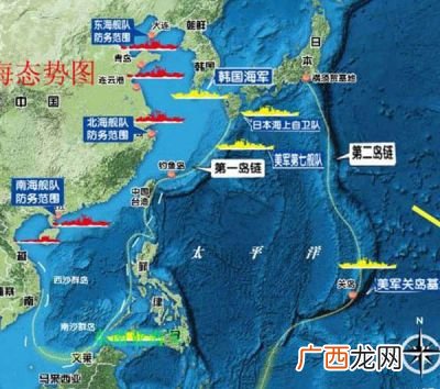 第一岛链和第二岛链是什么意思,菲律宾东海岸深度?