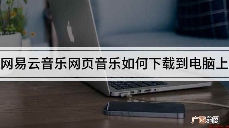 电脑上如何下载网易云音乐 网易云音乐网页音乐如何下载到电脑上