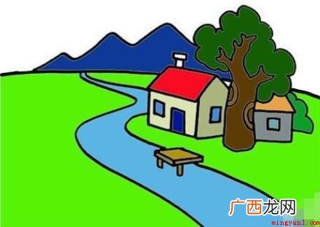 乡村简笔画怎么画的内容 乡村简笔画怎么画