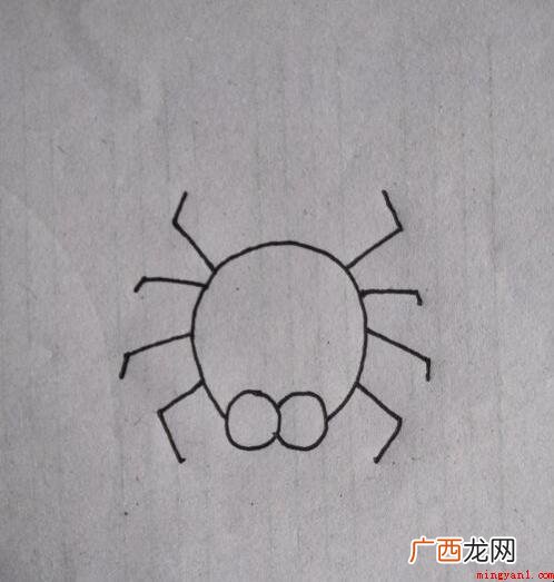 儿童蜘蛛简笔画怎么画? 蜘蛛简笔画怎么画