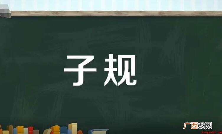 译文:又听到杜鹃啼夜月,愁空山 子规是什么意思