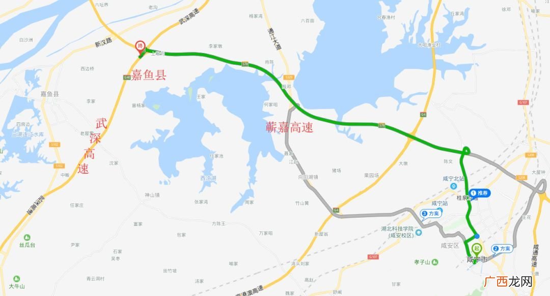 武深高速经过哪些城市,深圳到咸宁怎么走武深高速？