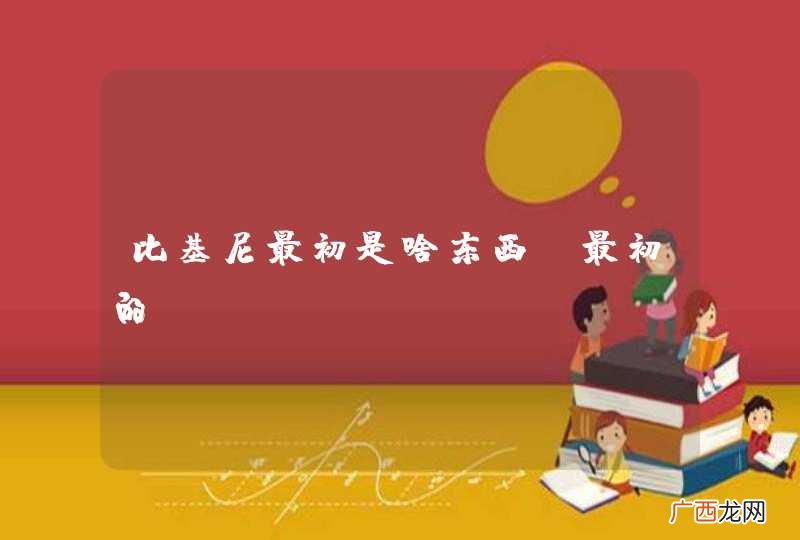 最初的 比基尼最初是啥东西