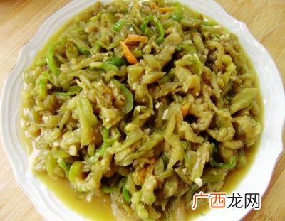 炒茄子丝的家常做法,麻酱茄子丝的做法?