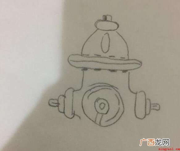 如何画消防栓简笔画