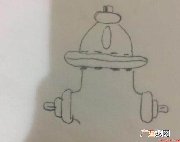 如何画消防栓简笔画