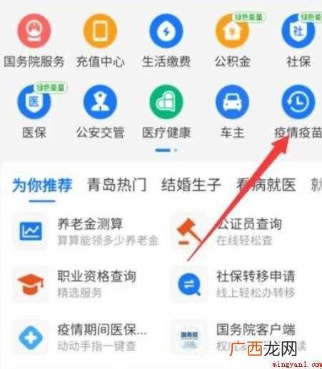 新冠疫苗接种记录怎么查询