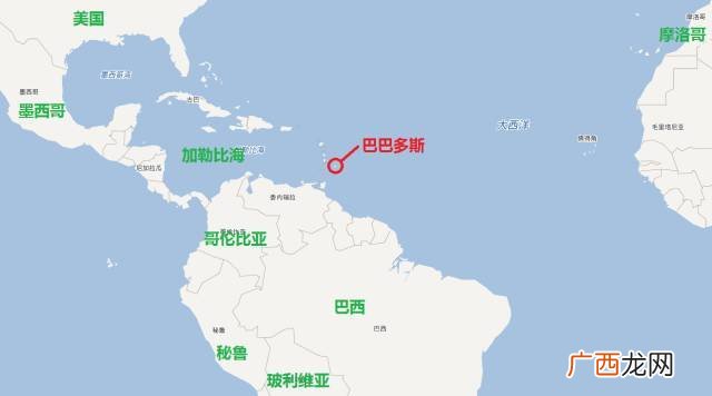 巴巴多斯地理位置,最美的地理术语？