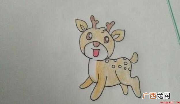 梅花鹿简笔画怎么画 画法简介 梅花鹿简笔画怎么画