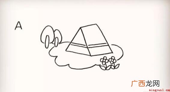 帐篷简笔画怎么画【图文】 帐篷简笔画怎么画