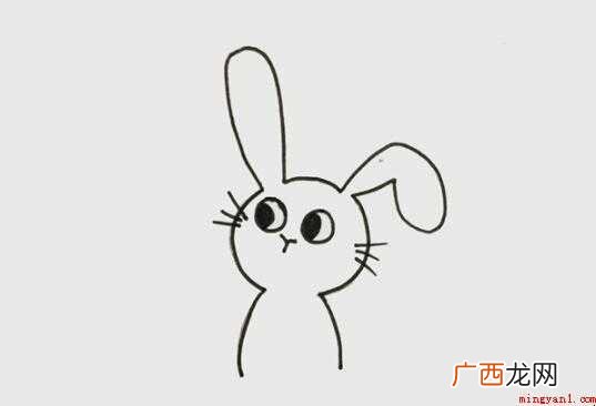 小白兔怎么画简单好看