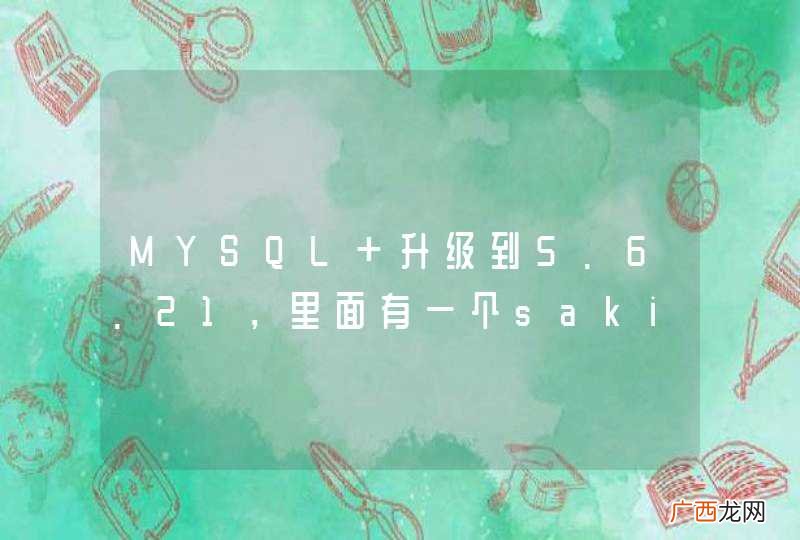 MYSQL 升级到5.6.21，里面有一个sakila 数据库，这个是什么？？