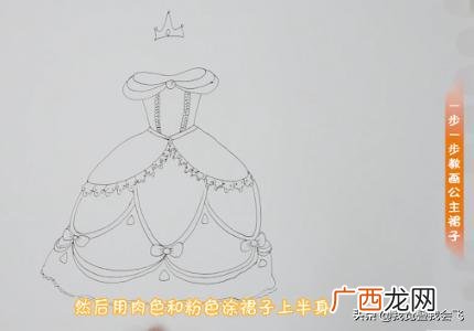 蝴蝶结怎么画,漂亮简单的裙子怎么画？