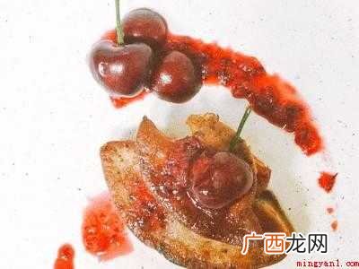 樱桃鹅肝怎么吃